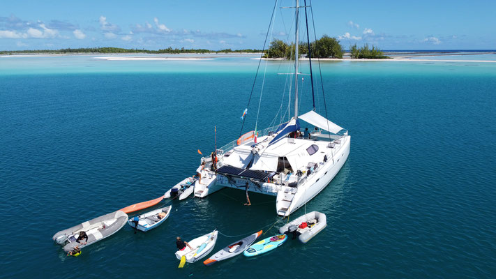 charter in catamarano Polinesia